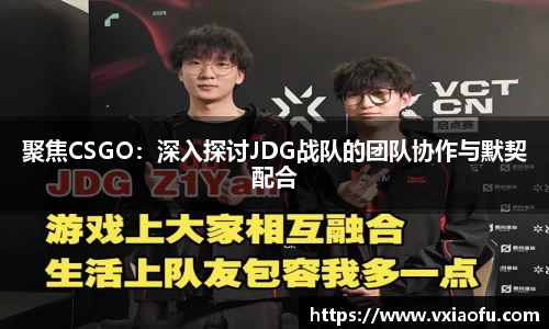 聚焦CSGO：深入探讨JDG战队的团队协作与默契配合